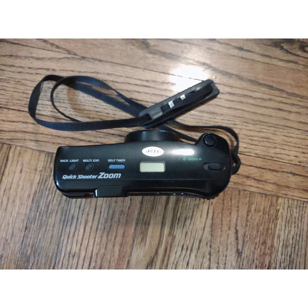 Olympus Quick Shooter Zoom 35mm Film Camera 35-70mm Lens + Case Battery...
